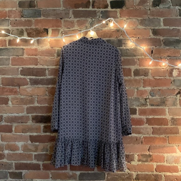 Frank & Oak Purple Chiffon Party Dress - Picture 3 of 5